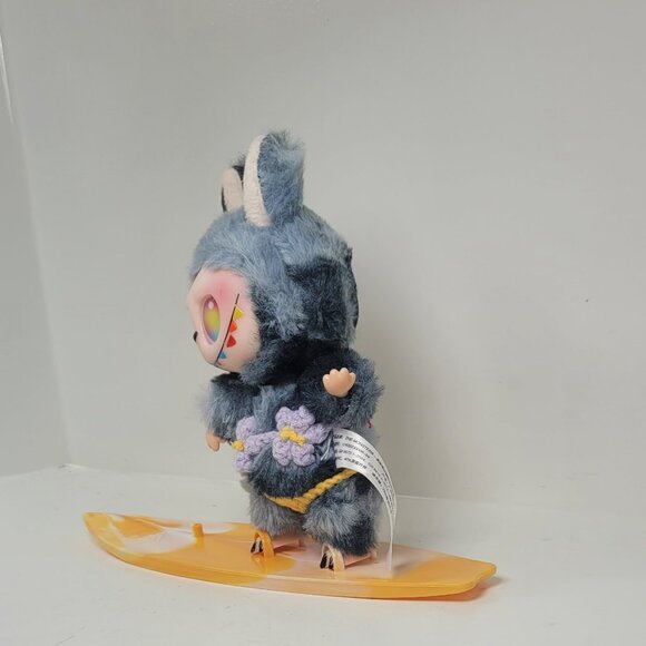 labubu lavender bikini orange bottom and surfboard, no doll - Picture 4 of 9